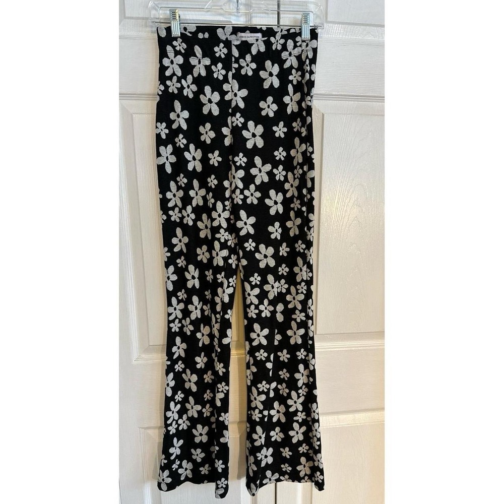 Urban Outfitters wide leg pants retro daisy